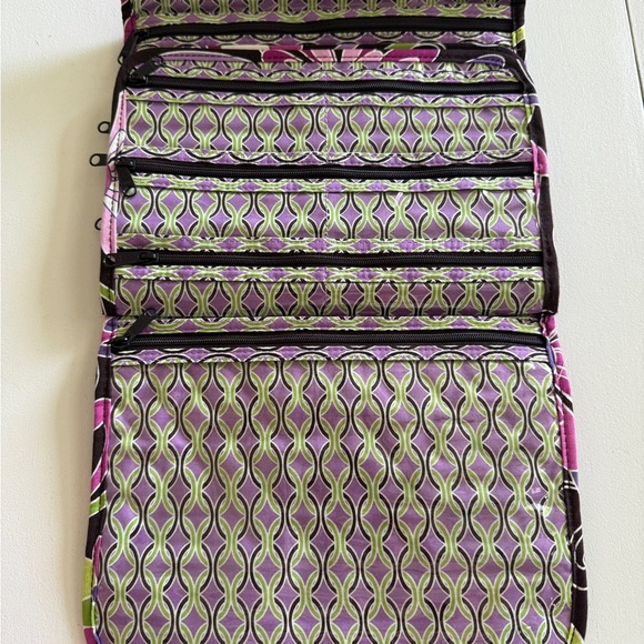 Vera Bradley Floral Quilted travel jewelry case - Picture 4 of 11